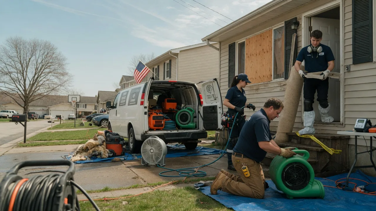 Water Damage Restoration in Gallagher, WV near me